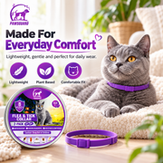 PawsGuard Flea & Tick Collar for Cats – 2 Pack